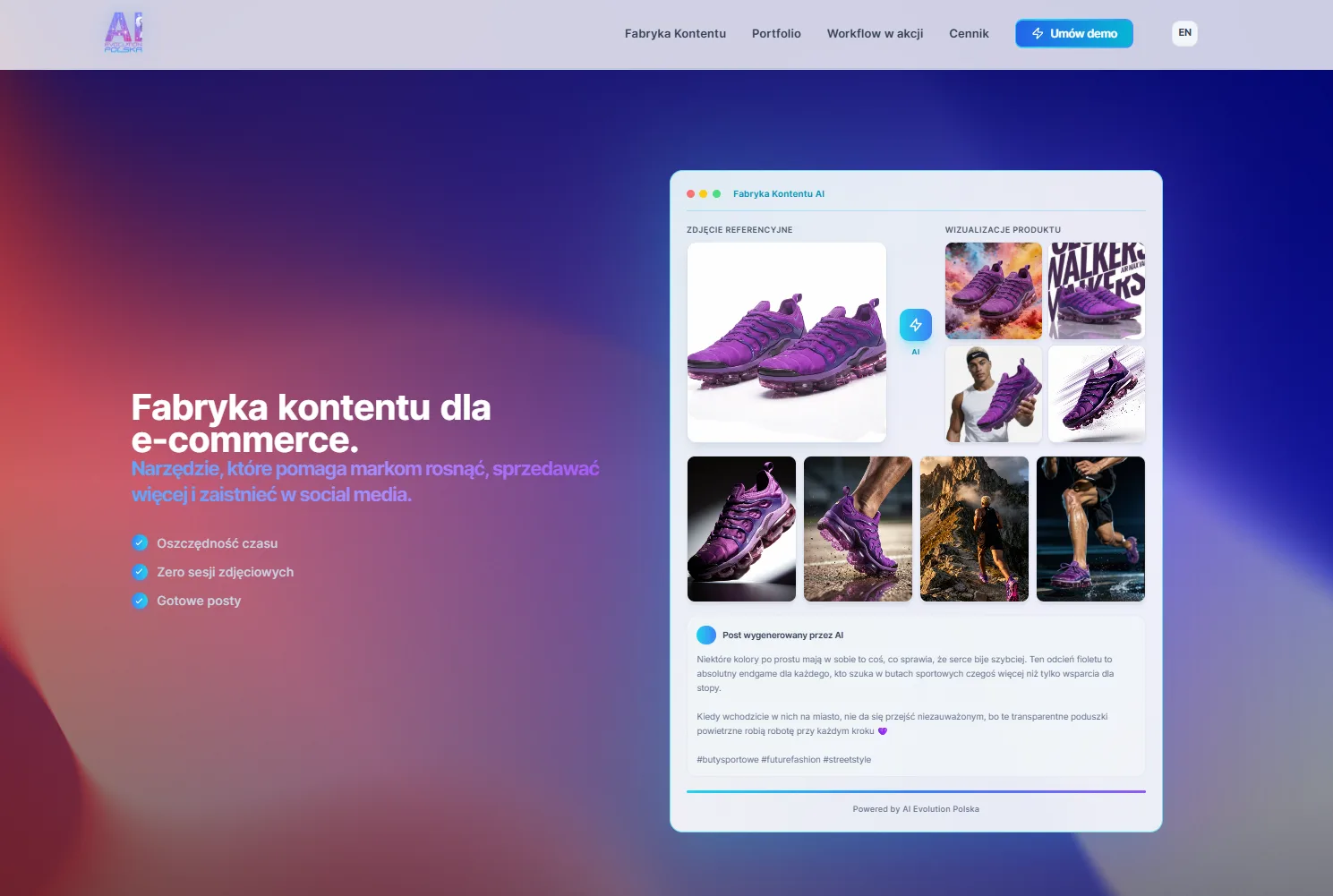 Fabryka Kontentu AI - panel automatyzacji tworzenia kontentu